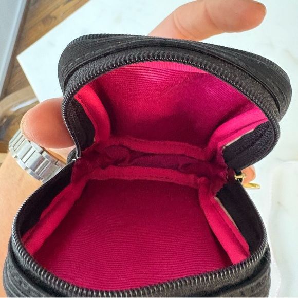 YSL Black Cosmetic Pouch Vintage - Picture 11 of 15